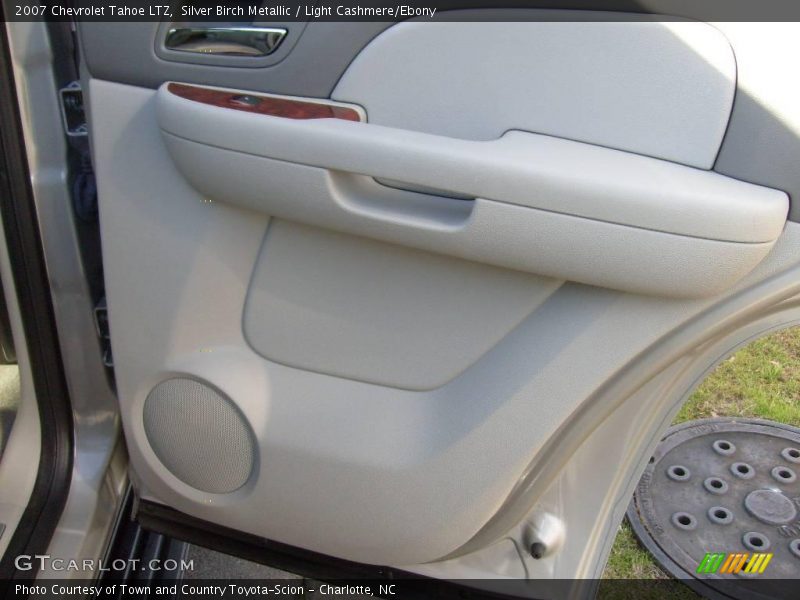 Silver Birch Metallic / Light Cashmere/Ebony 2007 Chevrolet Tahoe LTZ