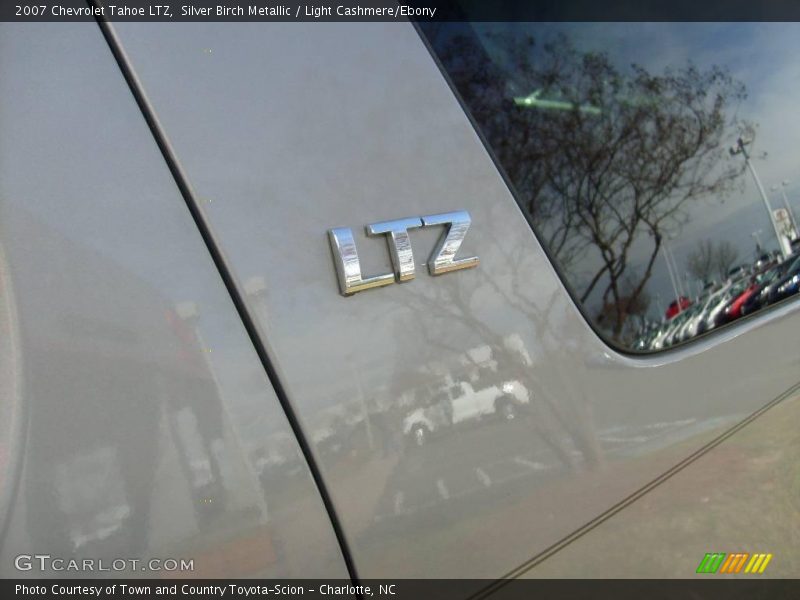 Silver Birch Metallic / Light Cashmere/Ebony 2007 Chevrolet Tahoe LTZ