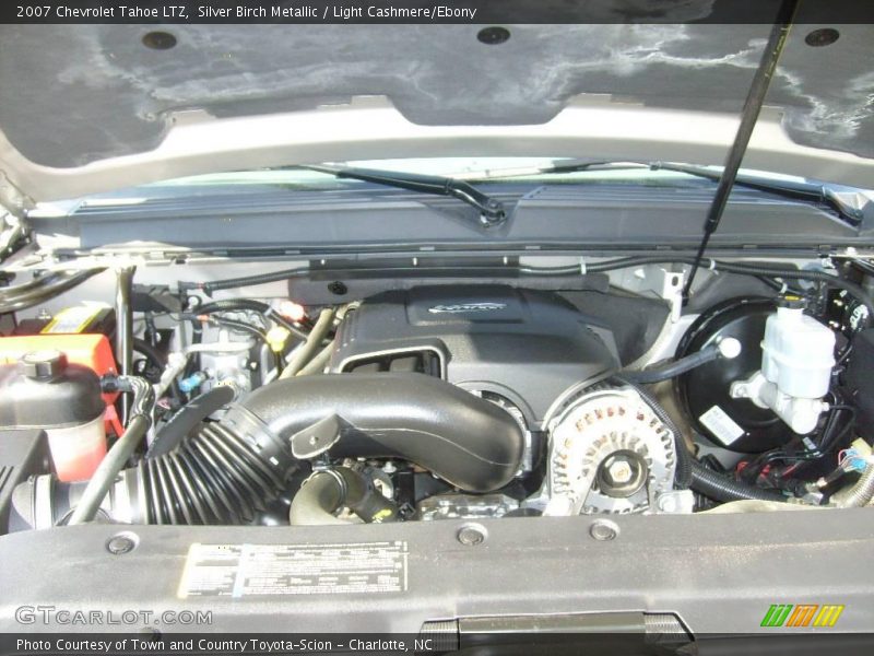 Silver Birch Metallic / Light Cashmere/Ebony 2007 Chevrolet Tahoe LTZ
