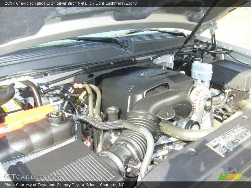Silver Birch Metallic / Light Cashmere/Ebony 2007 Chevrolet Tahoe LTZ
