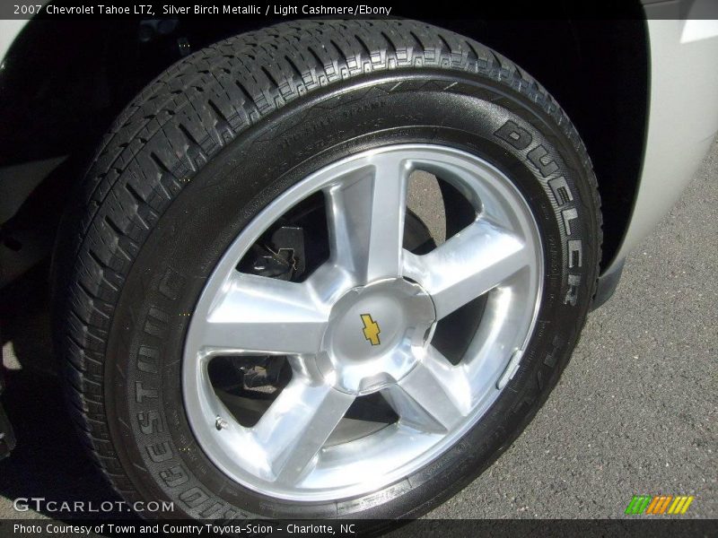 Silver Birch Metallic / Light Cashmere/Ebony 2007 Chevrolet Tahoe LTZ