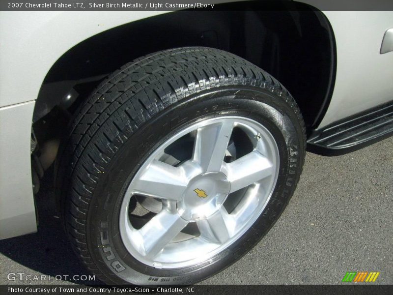Silver Birch Metallic / Light Cashmere/Ebony 2007 Chevrolet Tahoe LTZ