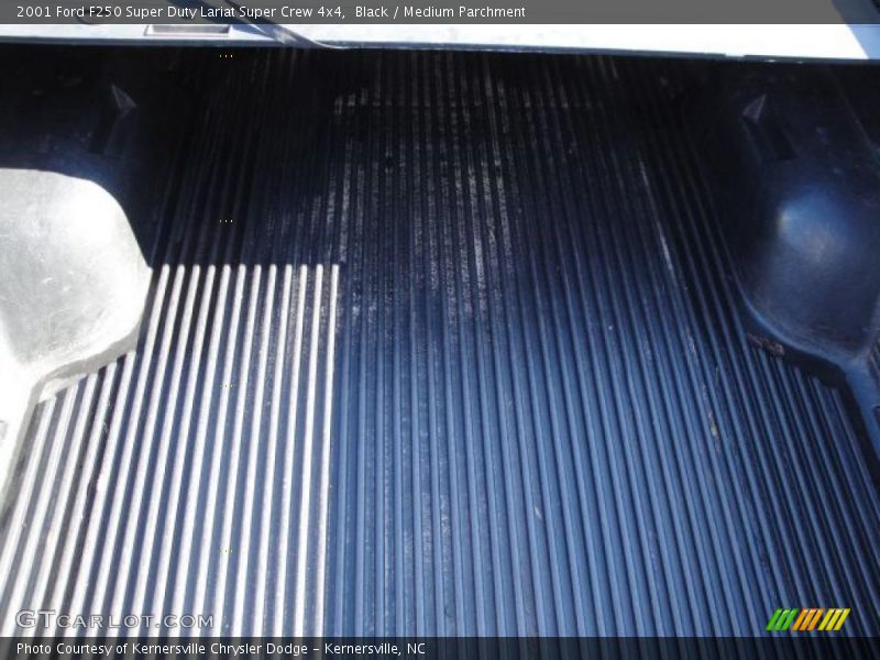 Black / Medium Parchment 2001 Ford F250 Super Duty Lariat Super Crew 4x4