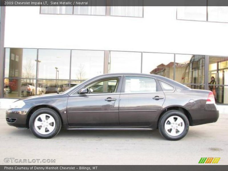 Slate Metallic / Neutral 2009 Chevrolet Impala LT