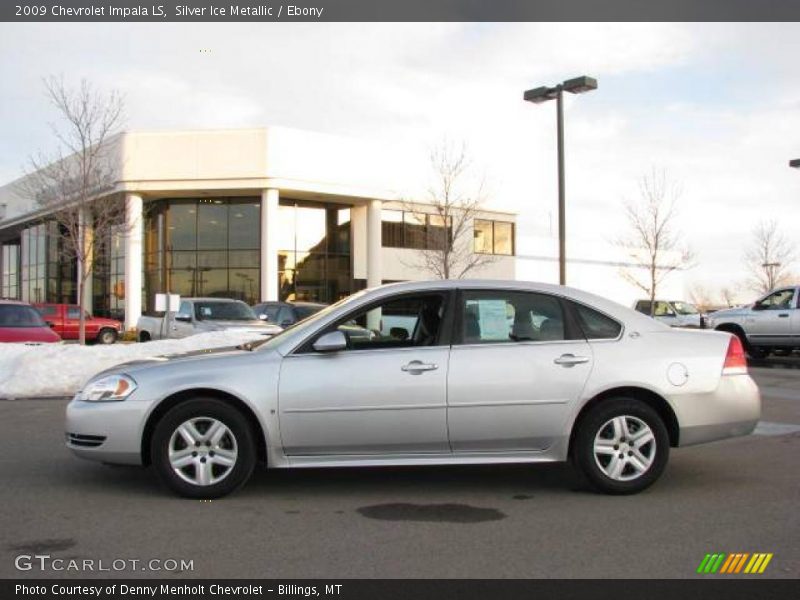 Silver Ice Metallic / Ebony 2009 Chevrolet Impala LS