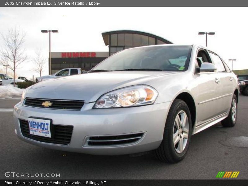 Silver Ice Metallic / Ebony 2009 Chevrolet Impala LS