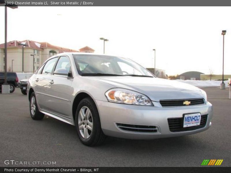 Silver Ice Metallic / Ebony 2009 Chevrolet Impala LS
