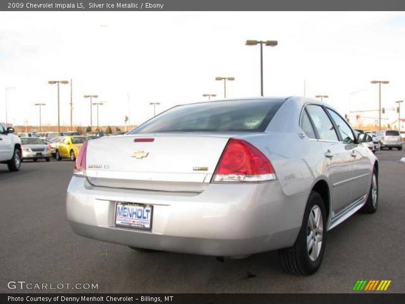 Silver Ice Metallic / Ebony 2009 Chevrolet Impala LS