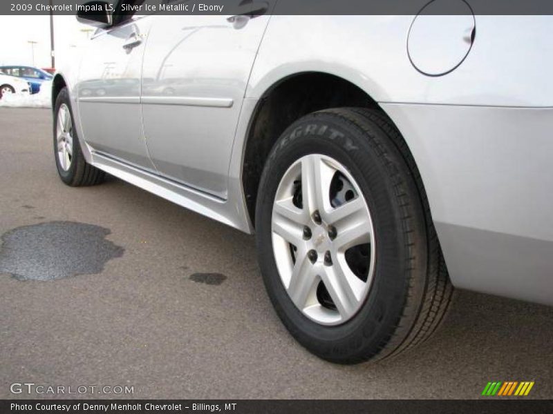 Silver Ice Metallic / Ebony 2009 Chevrolet Impala LS