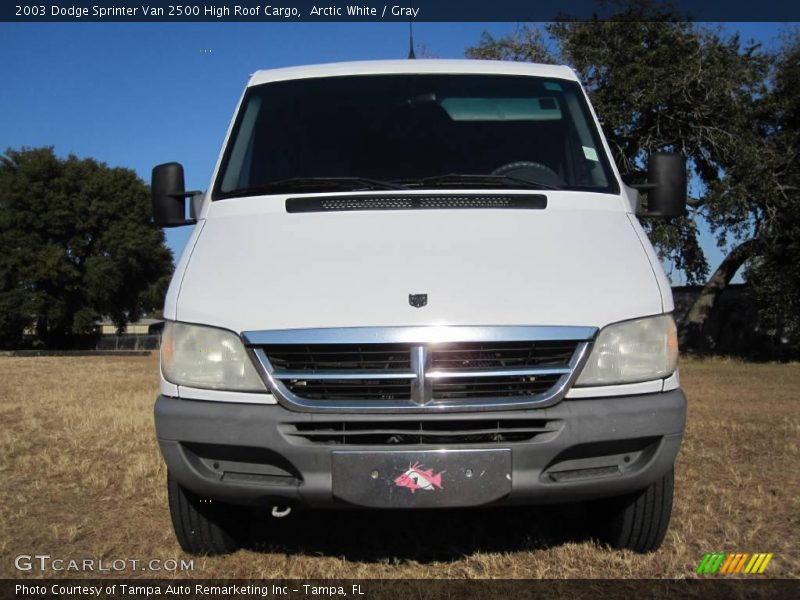 Arctic White / Gray 2003 Dodge Sprinter Van 2500 High Roof Cargo