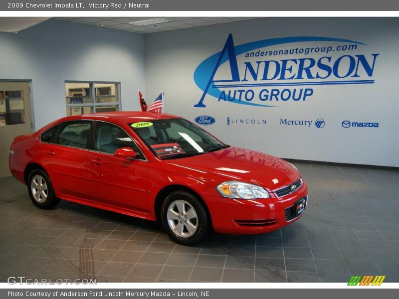 Victory Red / Neutral 2009 Chevrolet Impala LT