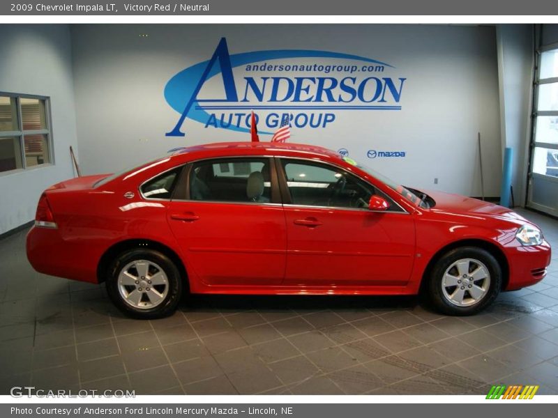 Victory Red / Neutral 2009 Chevrolet Impala LT