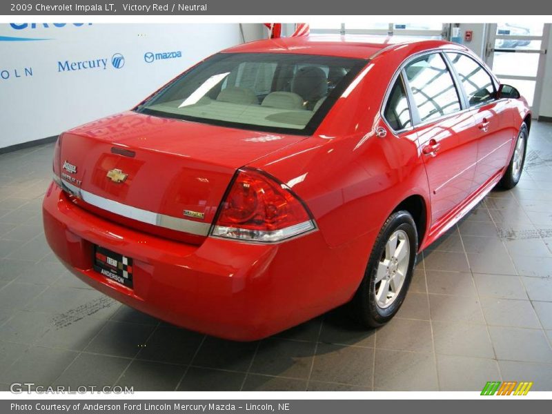 Victory Red / Neutral 2009 Chevrolet Impala LT