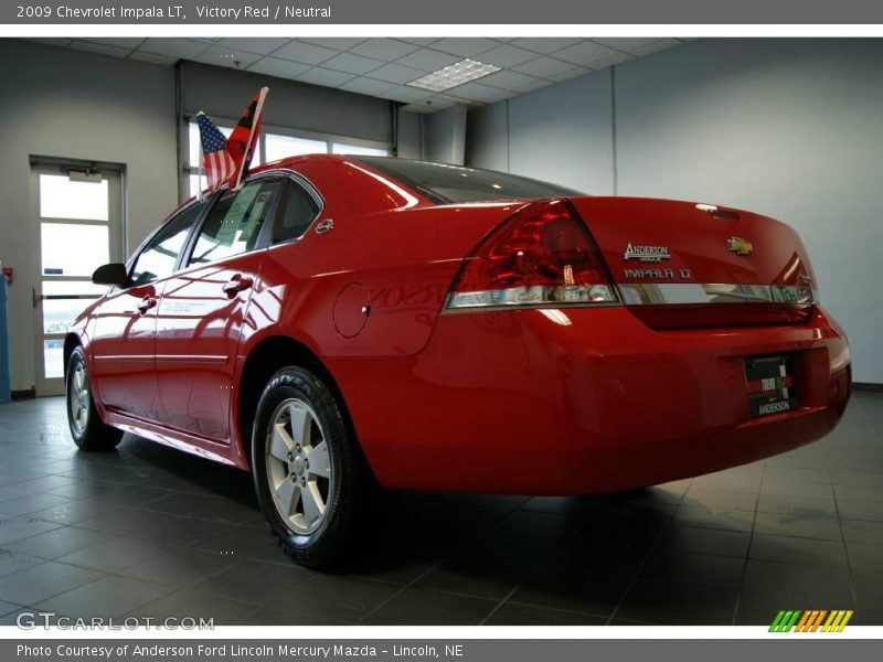 Victory Red / Neutral 2009 Chevrolet Impala LT