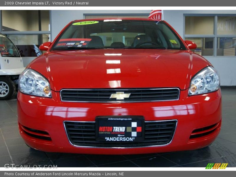 Victory Red / Neutral 2009 Chevrolet Impala LT