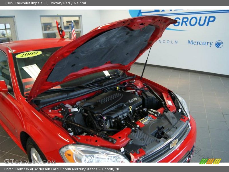 Victory Red / Neutral 2009 Chevrolet Impala LT