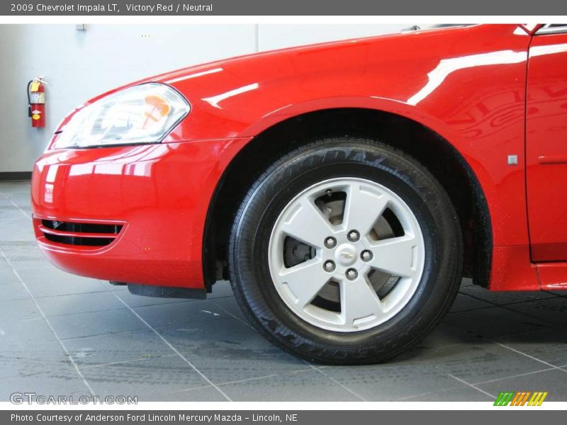 Victory Red / Neutral 2009 Chevrolet Impala LT