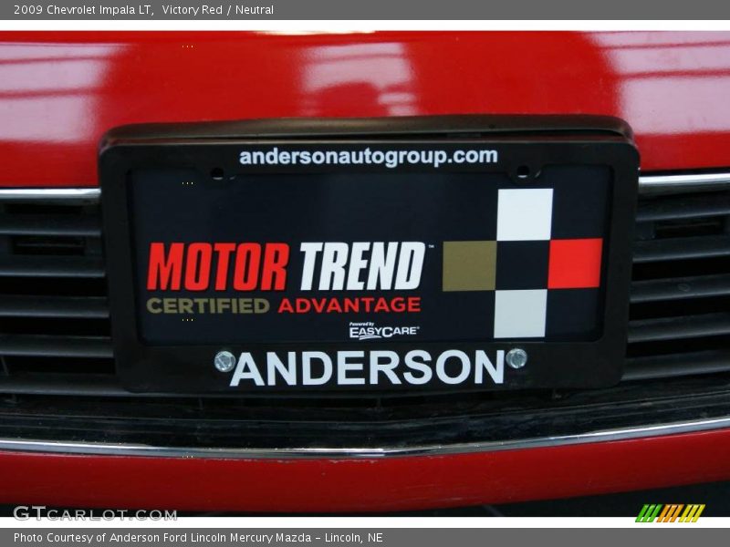 Victory Red / Neutral 2009 Chevrolet Impala LT