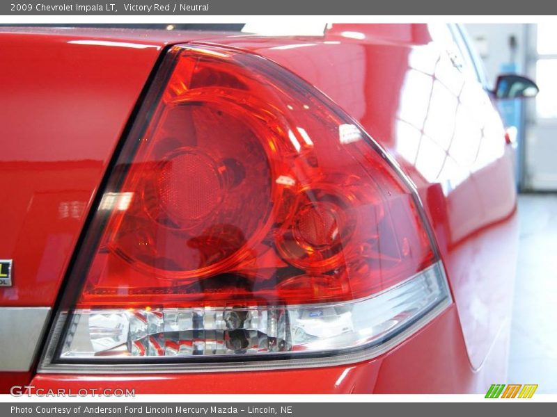 Victory Red / Neutral 2009 Chevrolet Impala LT