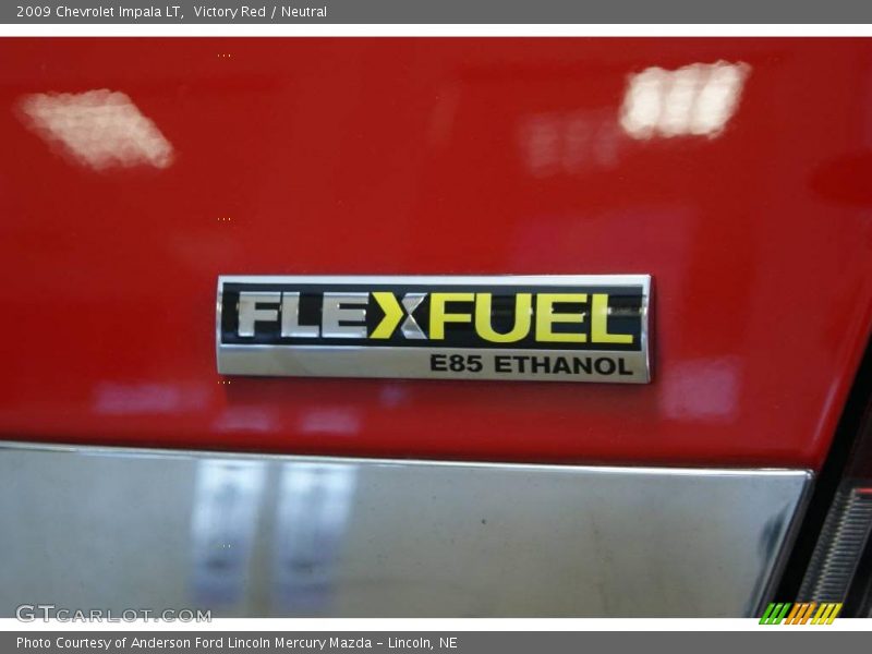 Victory Red / Neutral 2009 Chevrolet Impala LT