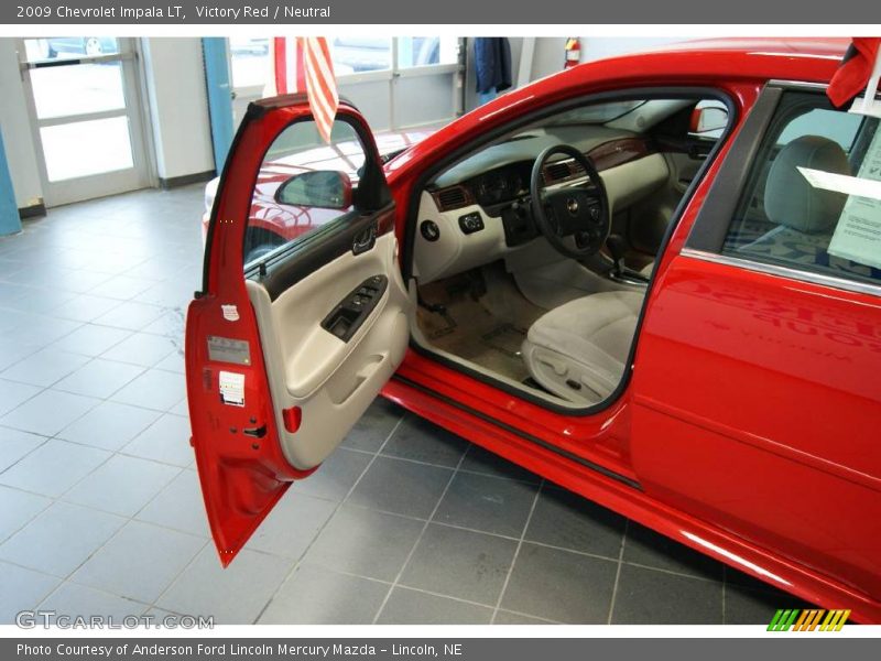 Victory Red / Neutral 2009 Chevrolet Impala LT