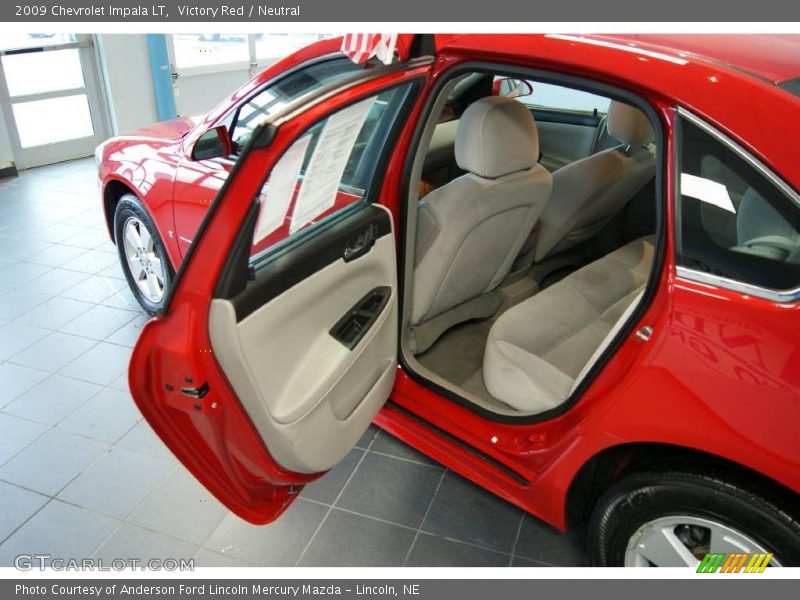 Victory Red / Neutral 2009 Chevrolet Impala LT