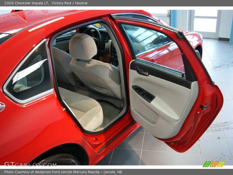 Victory Red / Neutral 2009 Chevrolet Impala LT