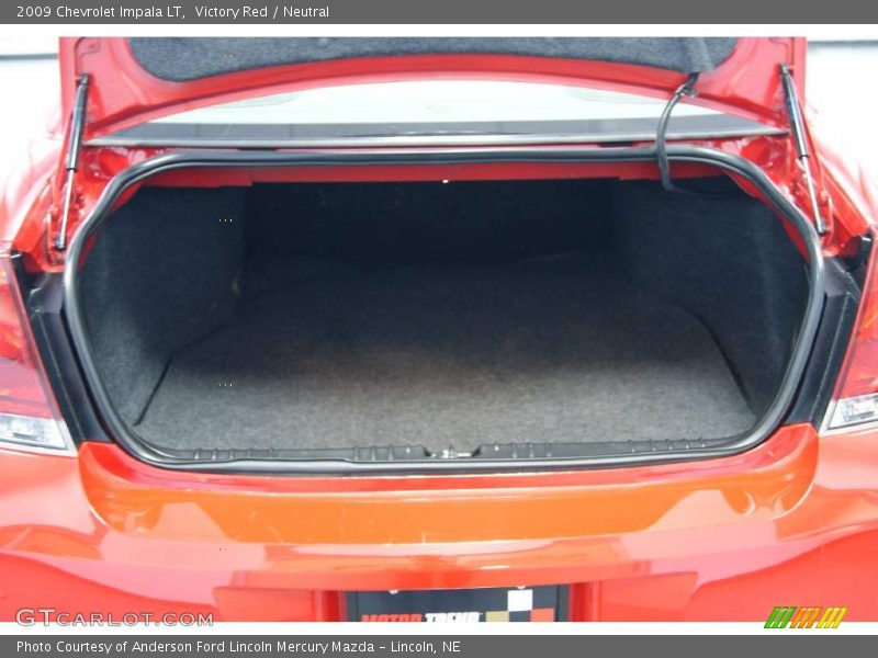 Victory Red / Neutral 2009 Chevrolet Impala LT