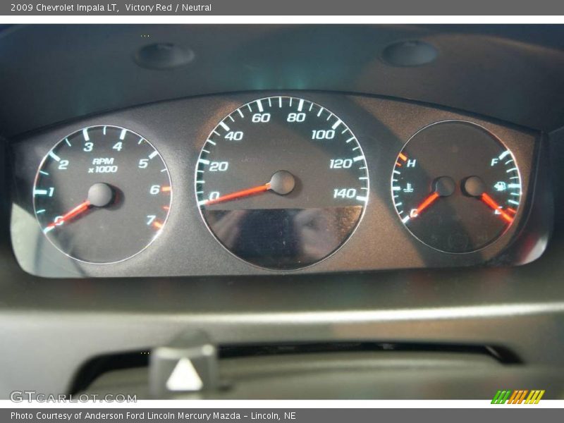 Victory Red / Neutral 2009 Chevrolet Impala LT