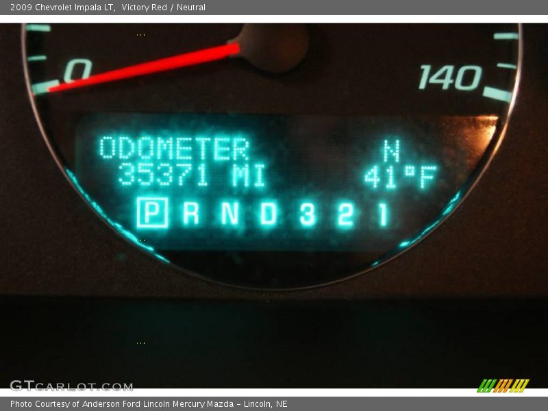 Victory Red / Neutral 2009 Chevrolet Impala LT