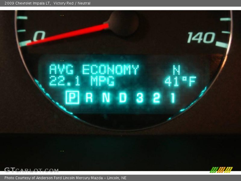 Victory Red / Neutral 2009 Chevrolet Impala LT