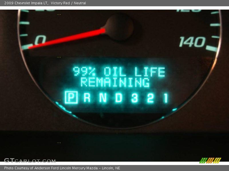 Victory Red / Neutral 2009 Chevrolet Impala LT