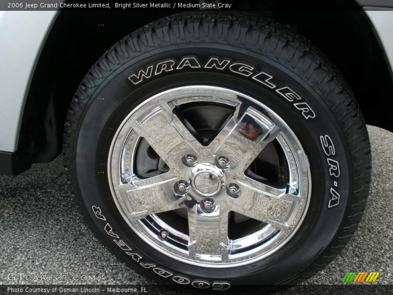 Bright Silver Metallic / Medium Slate Gray 2006 Jeep Grand Cherokee Limited