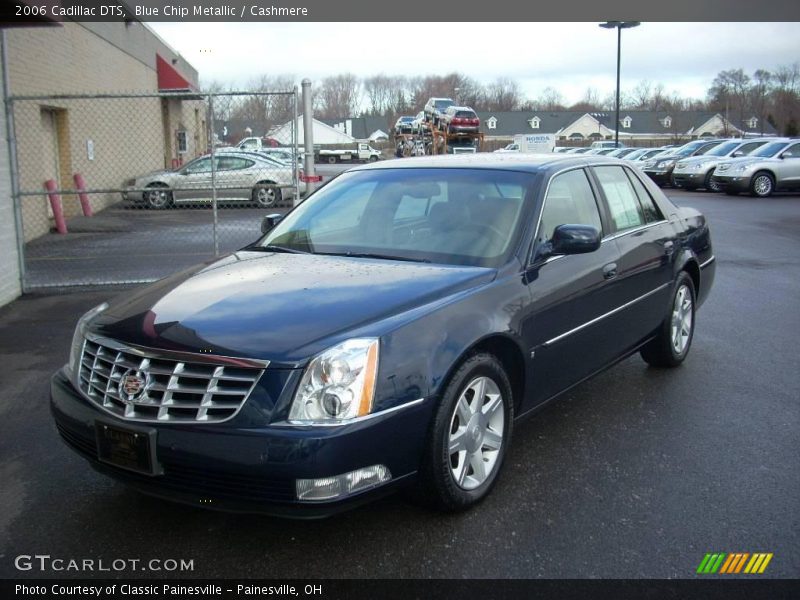 Blue Chip Metallic / Cashmere 2006 Cadillac DTS
