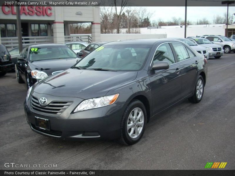 Magnetic Gray Metallic / Ash 2007 Toyota Camry XLE