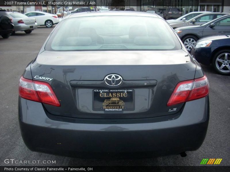 Magnetic Gray Metallic / Ash 2007 Toyota Camry XLE
