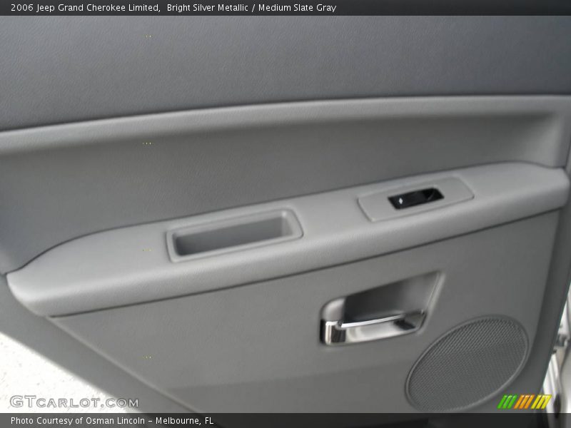 Bright Silver Metallic / Medium Slate Gray 2006 Jeep Grand Cherokee Limited