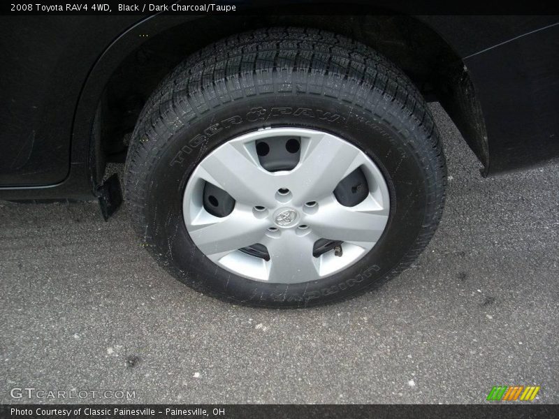 Black / Dark Charcoal/Taupe 2008 Toyota RAV4 4WD