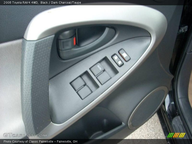 Black / Dark Charcoal/Taupe 2008 Toyota RAV4 4WD