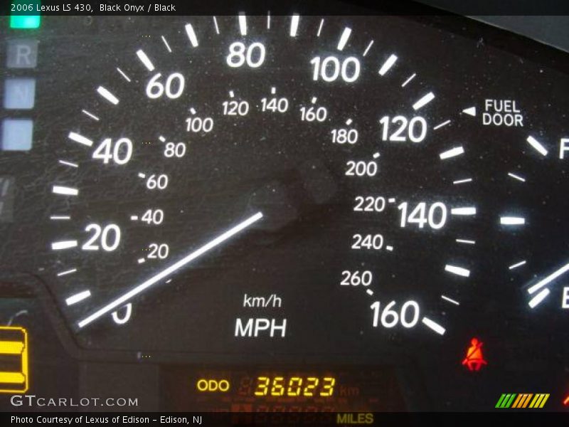Black Onyx / Black 2006 Lexus LS 430