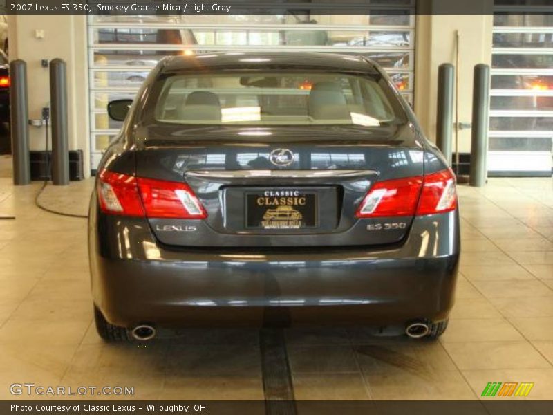 Smokey Granite Mica / Light Gray 2007 Lexus ES 350