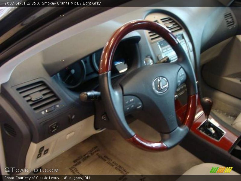 Smokey Granite Mica / Light Gray 2007 Lexus ES 350