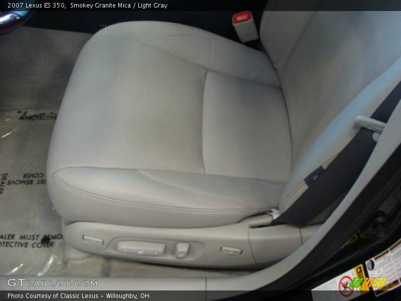 Smokey Granite Mica / Light Gray 2007 Lexus ES 350