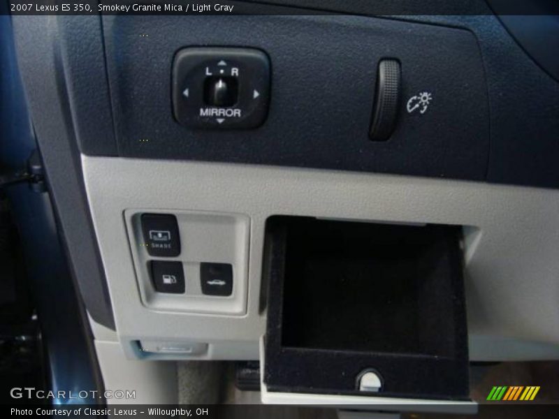 Smokey Granite Mica / Light Gray 2007 Lexus ES 350