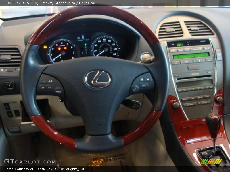 Smokey Granite Mica / Light Gray 2007 Lexus ES 350