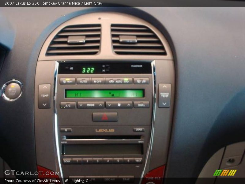 Smokey Granite Mica / Light Gray 2007 Lexus ES 350