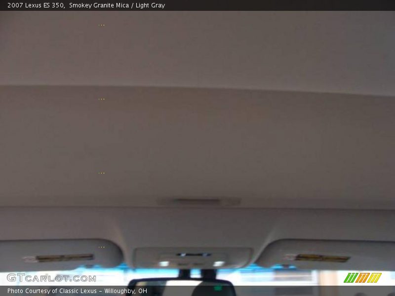 Smokey Granite Mica / Light Gray 2007 Lexus ES 350