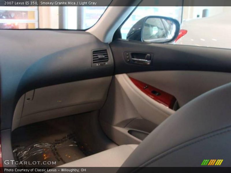 Smokey Granite Mica / Light Gray 2007 Lexus ES 350
