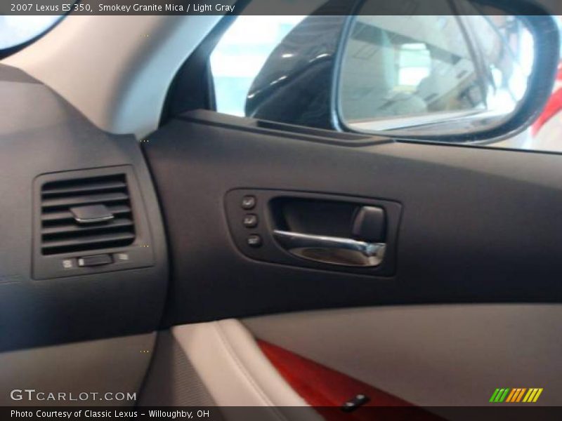 Smokey Granite Mica / Light Gray 2007 Lexus ES 350