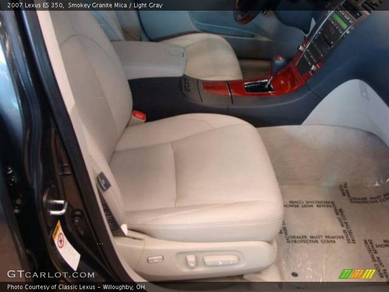 Smokey Granite Mica / Light Gray 2007 Lexus ES 350